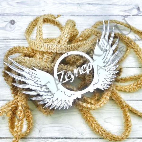 Pleksi ayna lazer kesim Dikiz Aynası Süsü 4